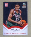 2013-14 Panini Prestige ROOKIE Basketball Card #175 Rookie Giannis Antetoko