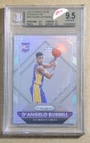 2015-16 Panini Prizm Silver ROOKIE Basketball Card #322 Rookie D'Angelo Rus