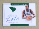 2017 Panni Treasures AUTOGRAPHED Basketball Card #22 Khris Middleton Milwau