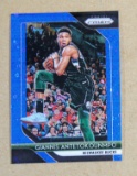 2018-19 Panini Prizm Basketball Card #296 Giannis Antetokounmpo Milwaukee B