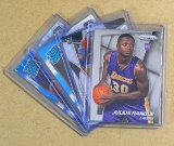 (4) Rookie Basketball Cards: Julius Randle-Justin Wright-Foreman-Kyle Kuzma
