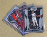 (4) Panini Prizm Rookie Basketball Cards: RJ Barrett-Cam Reddish-Coby White