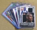 (7) David Robinson Basketball Cards including Rookie Cards and Game Worn Je