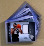 (9) Tim Duncan Basketball Cards