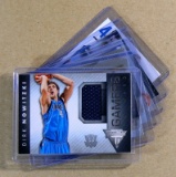 (6) Dirk Nowitzki Basketball Cards