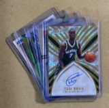 (5) Autographed Basketball Cards