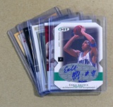 (5) Autographed Basketball Cards