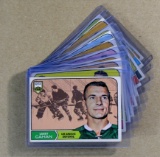 (10) 1968 Topps Hockey Cards EX or Higher Grade Conditions