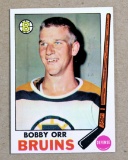 1969 Topps Hockey Card #24 Bobby Orr Boston Bruins