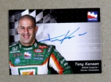 2007 Indy Racing AUTOGRAPHED Collectors Card Tony Kanaan Popular Brazilian