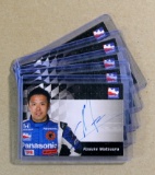 (5) Autographed Indy Car Collector Cards: Jeff Simmons-Darren Manning-Tomas