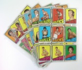 (54) 1971-72 Basketball Cards Mostly VG/EX to EX Conditions