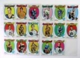 (17) 1970-71 Hockey Cards Mostly EX Conditions