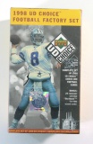 1998 Upper Deck Choice Series One Football Card Factory Set (Factory Sealed