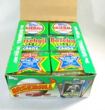 1990 Topps Baseball Rak Pak Box 24 Unopened Rak Paks-46 Cards Each