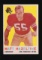 1959 Topps Football Card #72 Matt Hazeltine San Francisco 49ers