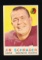 1959 Topps Football Card #134 Jim Schrader Washington Redskins