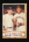 1962 Topps Baseball Card #401 AL & NL Homer Kings: Roger Maris - Orlando Ce