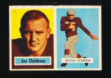 1957 Topps Football Card #100 Joe Childress Chicago Cardinals