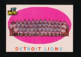 1959 Topps Football Card #3 Detroit Lions Team Card/Checklist (Unchecked)