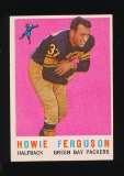 1959 Topps Football Card #56 Howie Furgeson Green Bay Packers