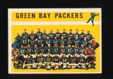 1960 Topps Football Card #60 Green Bay Packers Team Card/Checklist (Uncheck