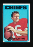 1972 Topps Football Card #245 Hall of Famer Len Dawson Kansas City Chiefs
