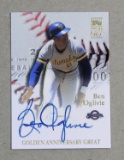 2001 Topps AUTOGRAPHED Baseball Card #GAA-BO Ben Oglivie Milwaukee Brewers