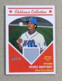 2008 Topps Clubhouse Collection GAME WORN JERESY Baseball Card #HCC-PM Pedr