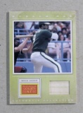 2012 Panini Golden Age GAME USED MATERIAL (BAT) Baseball Card #23 Hall of F