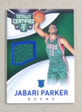 2014-15 Panini Totally Certified ROOKIE-GAME WORN JERSEY Basketball Card #7