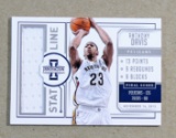 2014 Panini Innovation GAME WORN JERSEY Basketball Card #25 Anthony Davis N