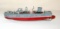 Vintage 1950's made in Japan Marusan Tin Litho Wind-up P-5701 Torpedo Toy B