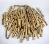 75 Vintage wooden clothes pins