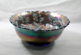 Rare Fenton Blue Opal Carnival Glass 7
