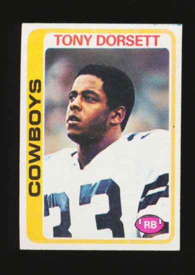 1978 Topps ROOKIE Football Card #315 Rookie Hall of Famer Tony Dorsett Dall