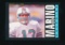 1985 Topps Football Card #314 Hall of Famer Dan Marino Miami Dolphins (2nd