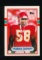 1989 Topps Traded ROOKIE Football Card #90T Rookie Hall of Famer Derrick Th