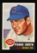 1953 Topps Baseball Card #116 Frank Smith Cincinnati Reds