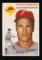 1954 Topps Baseball Card #45 Hall of Famer Richie Ashburn Philadelphia Phil