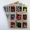 (72) 1989 Fleer Basketball Cards Mostly EX Conditions