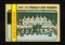 1972 Topps Hockey Card #1 Stanley Cup Cahampions Boston Bruins