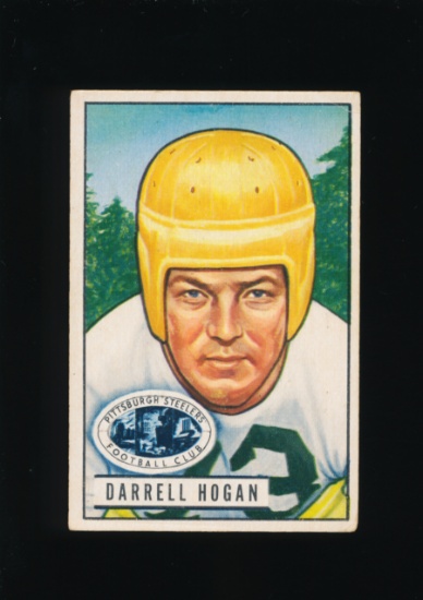 1951 Bowman Football Card #94 Darrell Hogan Pittsburgh Steelers