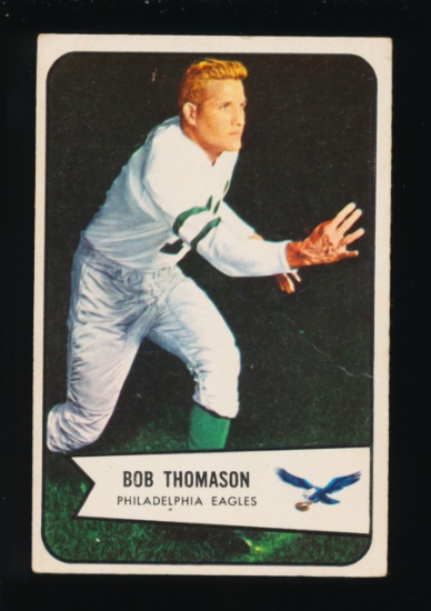 1954 Bowman Football Card #45 Robert Thomason Philadelphia Eagles