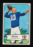 1954 Bowman Football Card #14 Fred Enke Baltimore Colts
