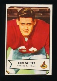 1954 Bowman Football Card #107 Jerry Watford Chicago Cardinals