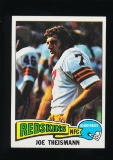 1975 Topps ROOKIE Football Card #416 Rookie Joe Theisman Washington Redskin