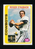 1978 Topps Football Card #290 Hall of Famer Roger Staubach Dallas Cowboys