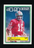 1983 Topps Football Card #194 Hall of Famer Joe Montana Lot San Francisco 4