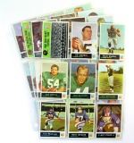 (36) 1965 Philadelphia Football Cards Mostly EX Conditions